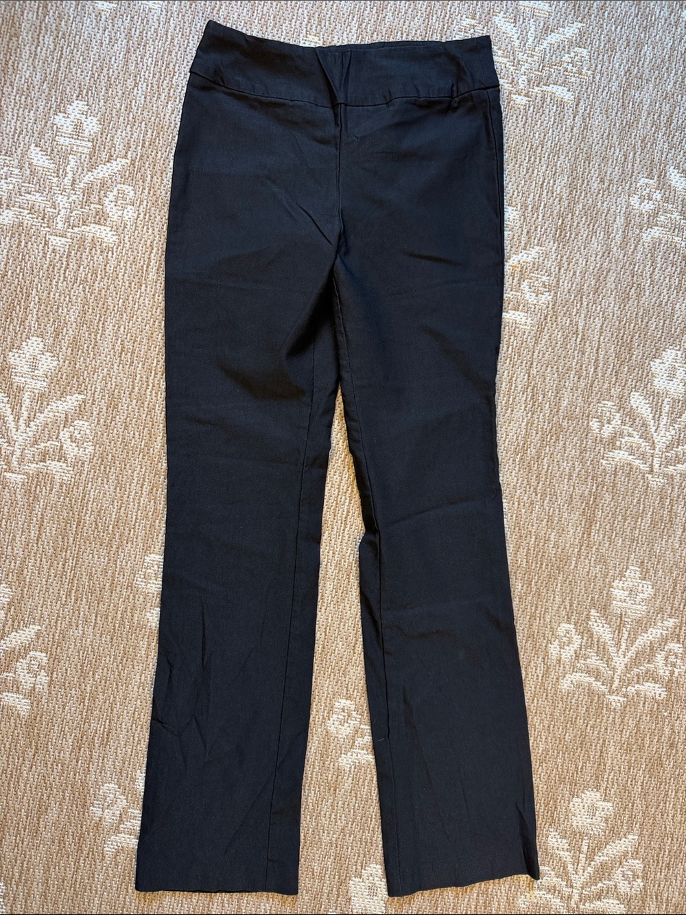 Tribal Black Straight-Leg Trousers
